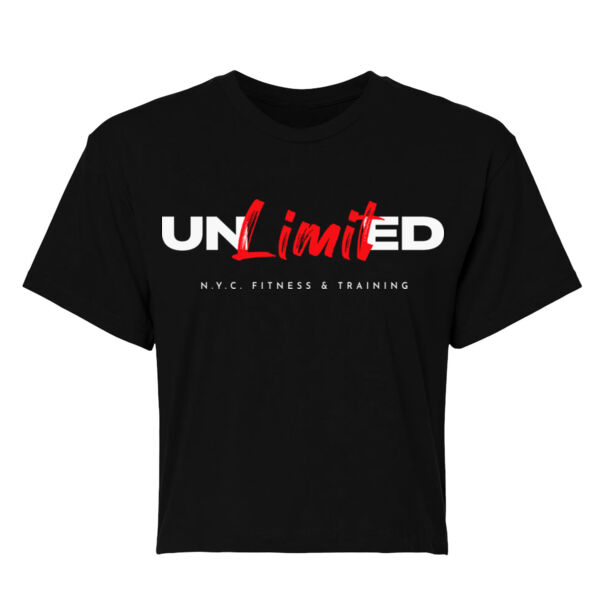 UNLIMITED - WOMEN'S CROP T-SHIRT - $9WEZBJ$ Thumbnail